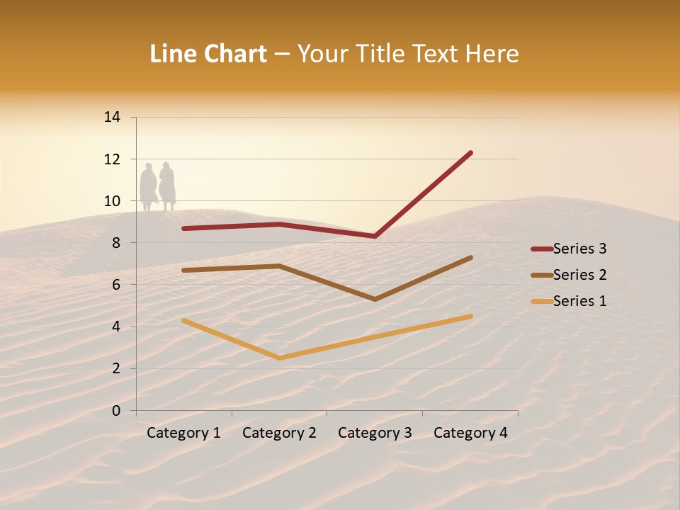 Hill Sky Empty PowerPoint Template