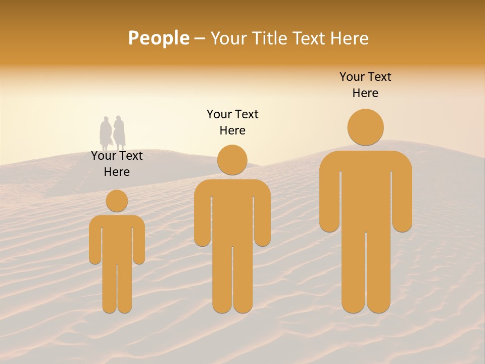 Hill Sky Empty PowerPoint Template