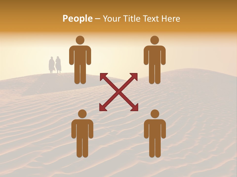 Hill Sky Empty PowerPoint Template