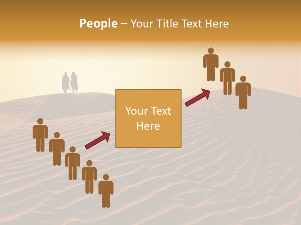 Hill Sky Empty PowerPoint Template