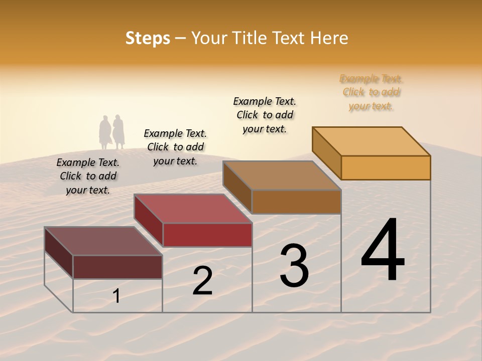 Hill Sky Empty PowerPoint Template