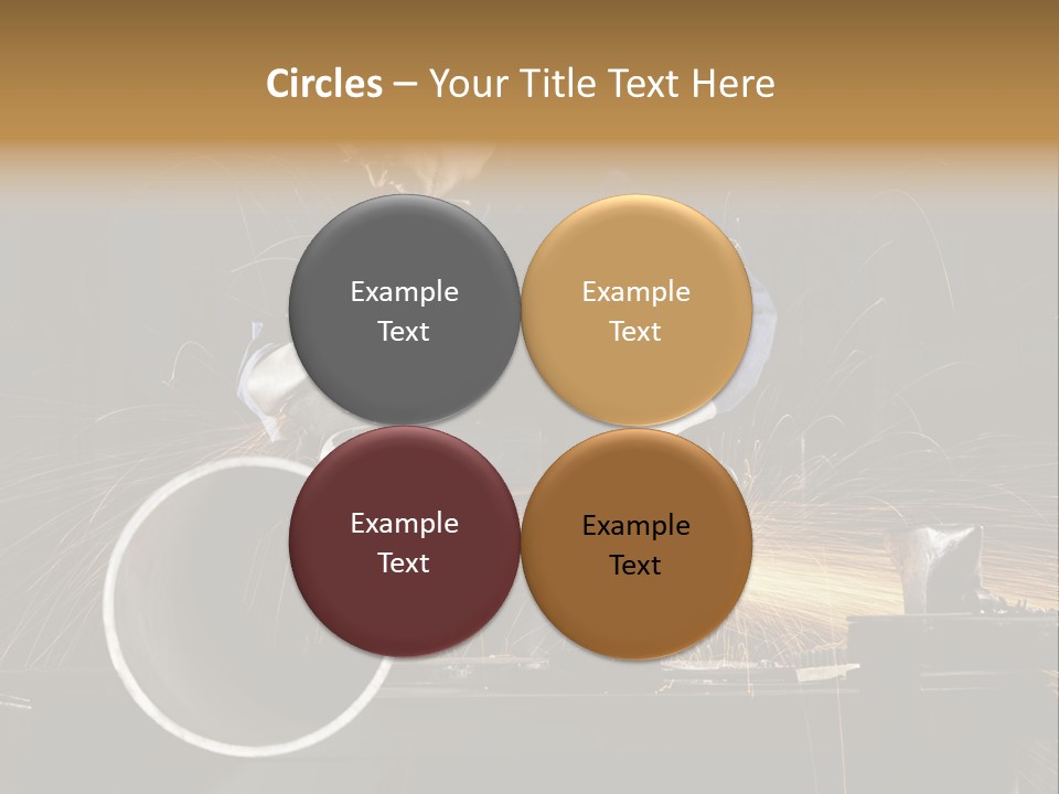 Metalworker Labor Tube PowerPoint Template