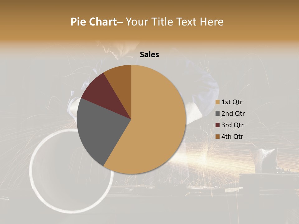 Metalworker Labor Tube PowerPoint Template
