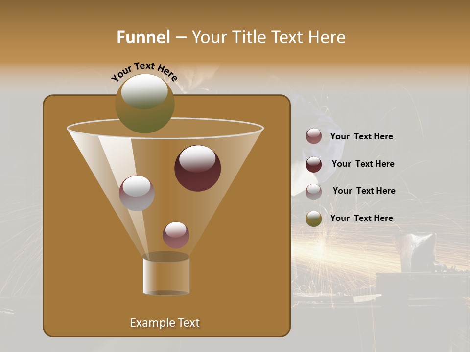 Metalworker Labor Tube PowerPoint Template