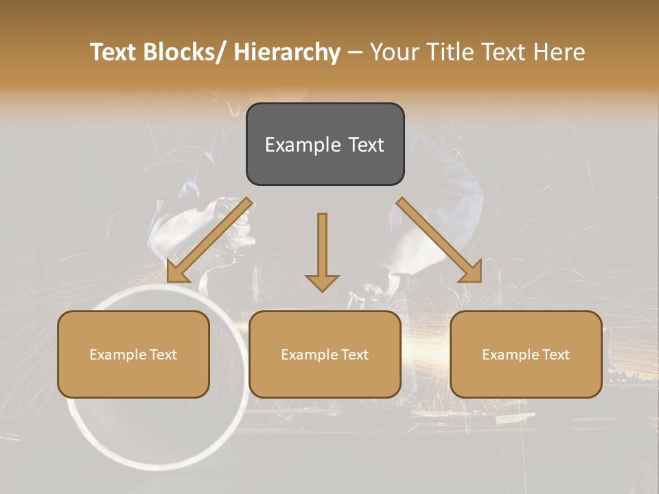 Metalworker Labor Tube PowerPoint Template