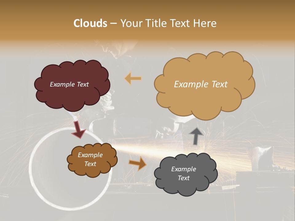 Metalworker Labor Tube PowerPoint Template