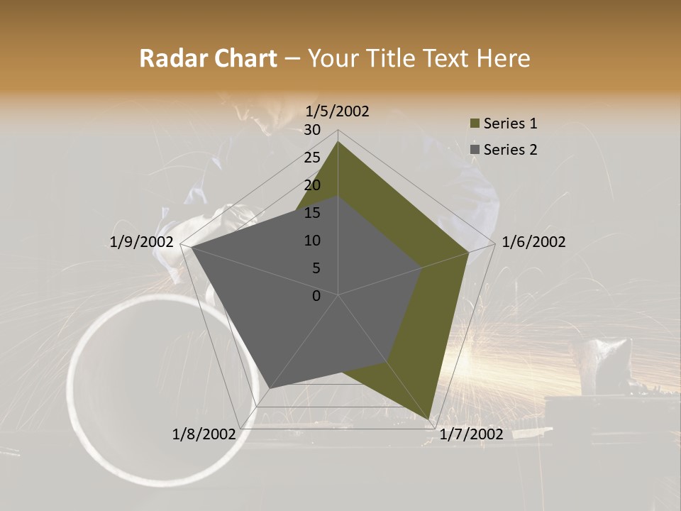 Metalworker Labor Tube PowerPoint Template