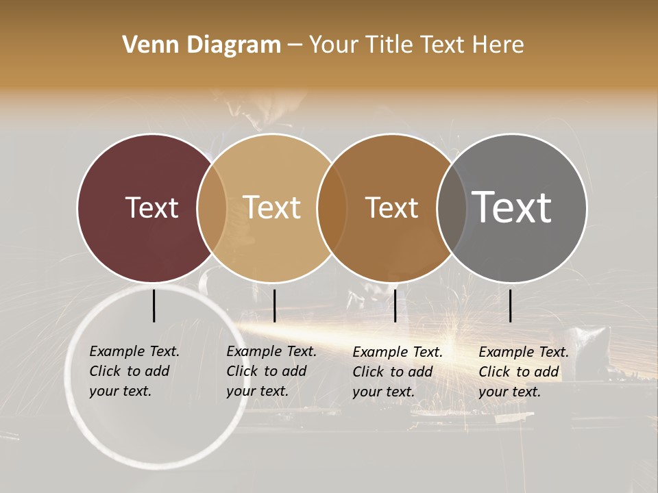 Metalworker Labor Tube PowerPoint Template