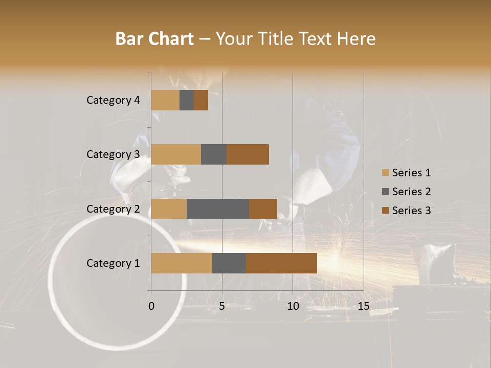 Metalworker Labor Tube PowerPoint Template