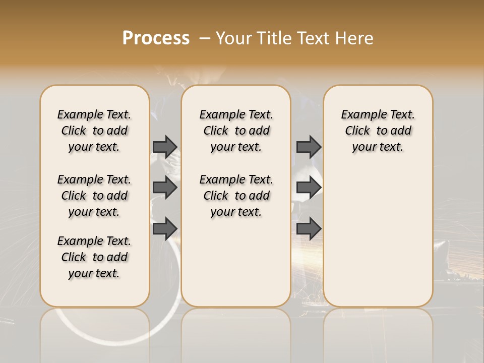 Metalworker Labor Tube PowerPoint Template