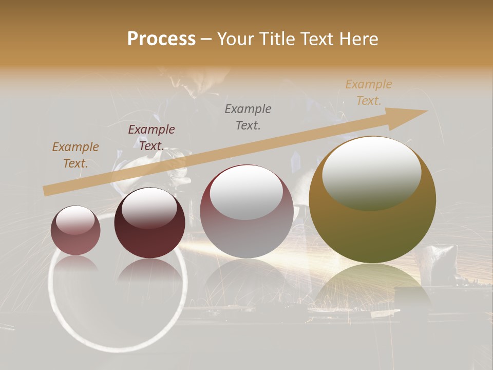 Metalworker Labor Tube PowerPoint Template