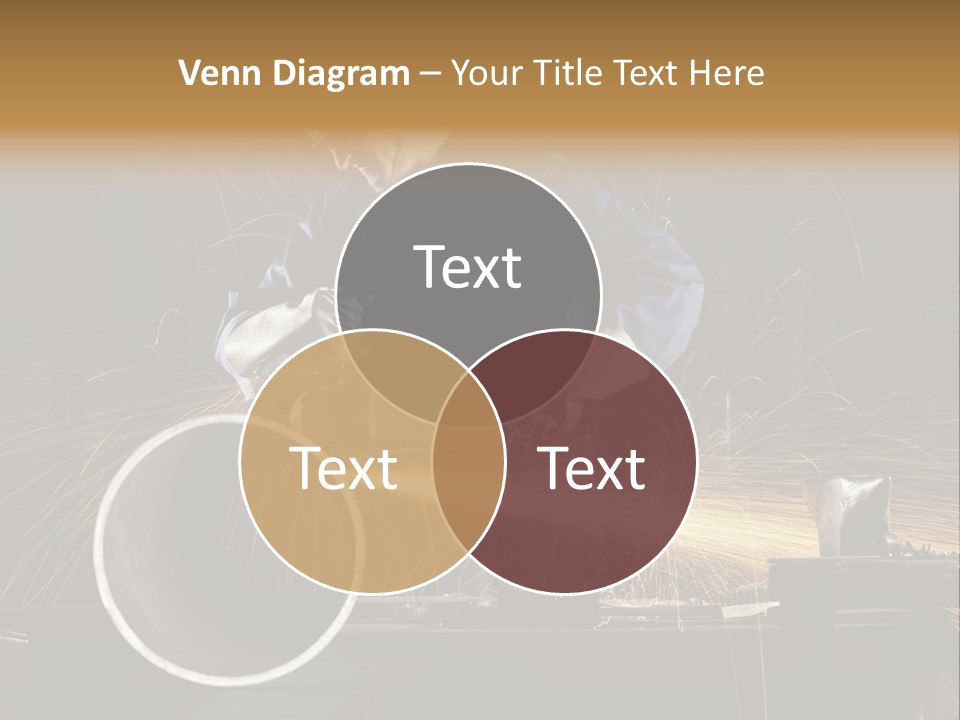 Metalworker Labor Tube PowerPoint Template