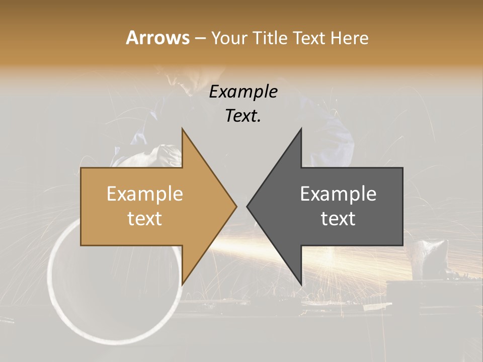 Metalworker Labor Tube PowerPoint Template