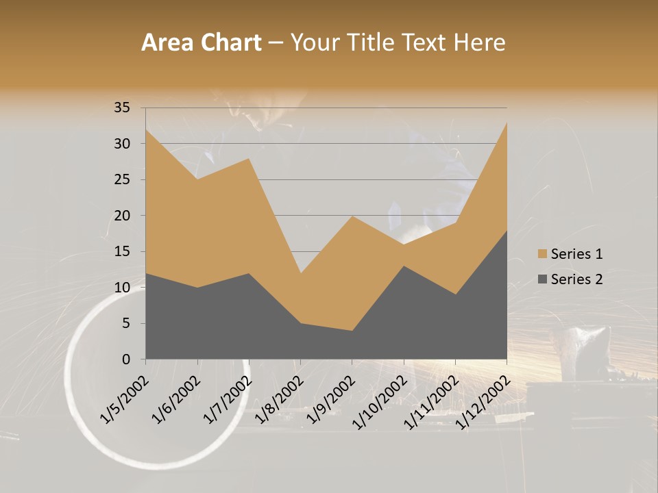 Metalworker Labor Tube PowerPoint Template