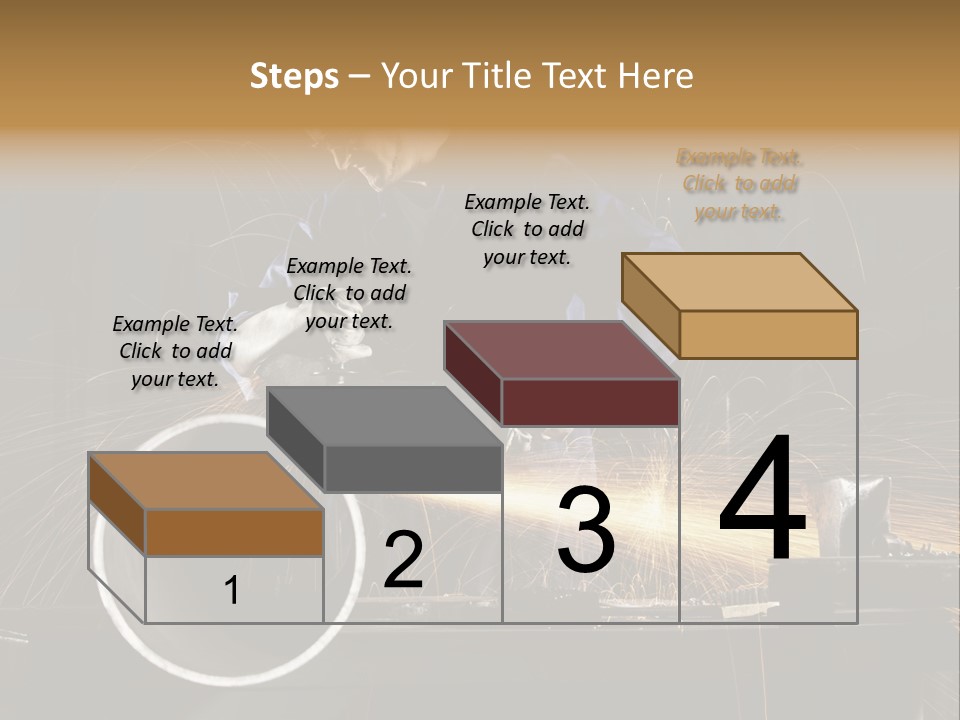 Metalworker Labor Tube PowerPoint Template