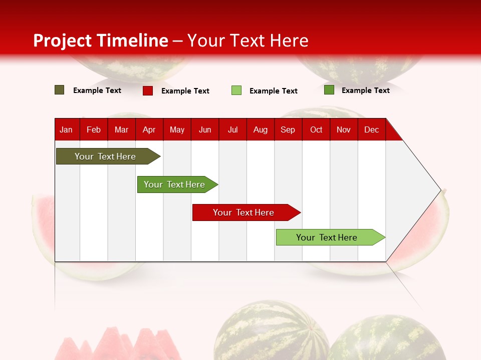 Melon Food Slice PowerPoint Template