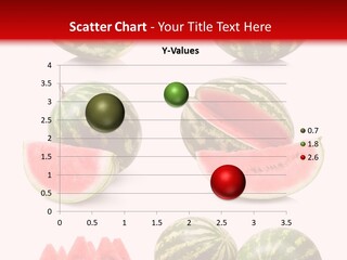 Melon Food Slice PowerPoint Template