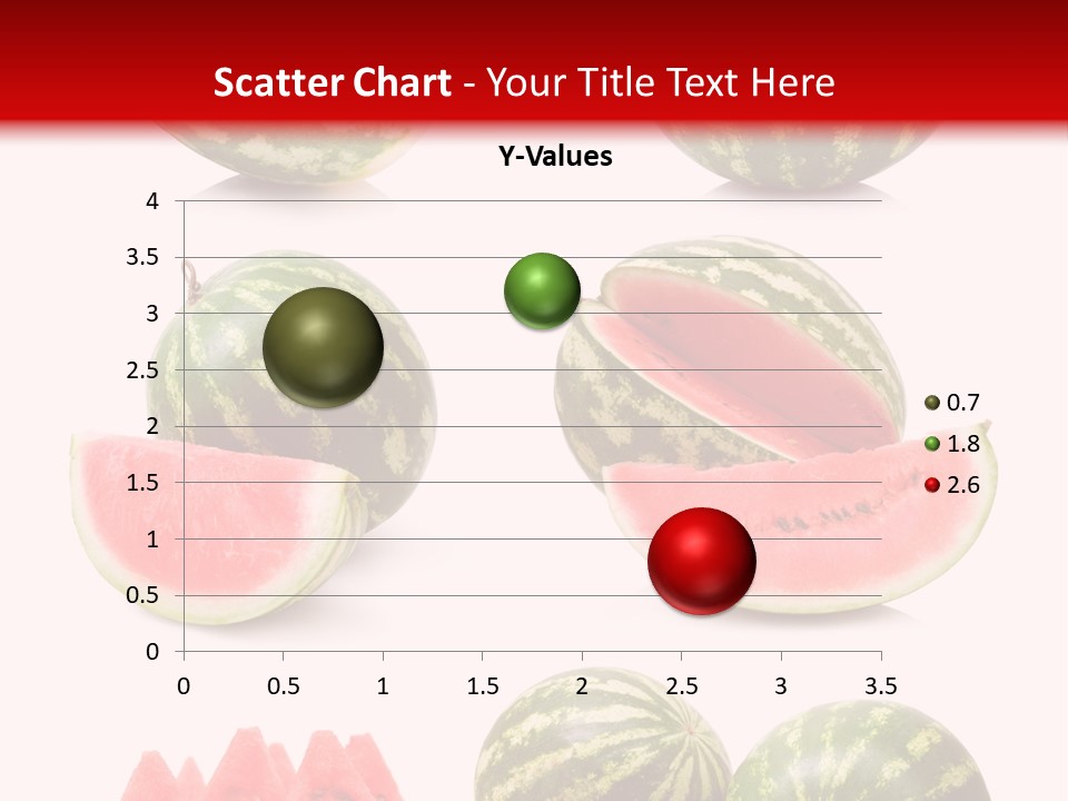 Melon Food Slice PowerPoint Template