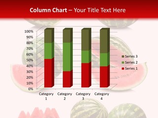 Melon Food Slice PowerPoint Template