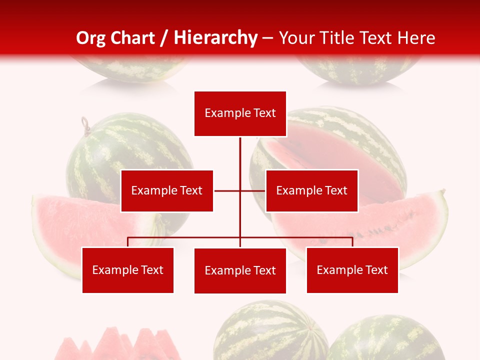 Melon Food Slice PowerPoint Template