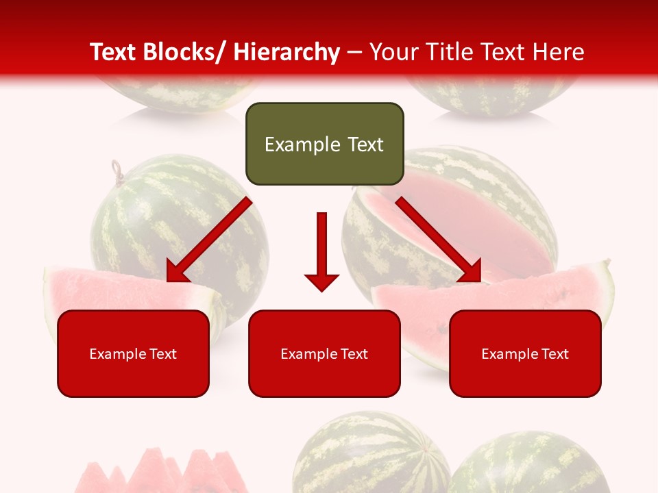 Melon Food Slice PowerPoint Template
