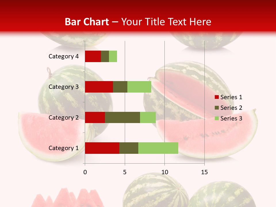 Melon Food Slice PowerPoint Template