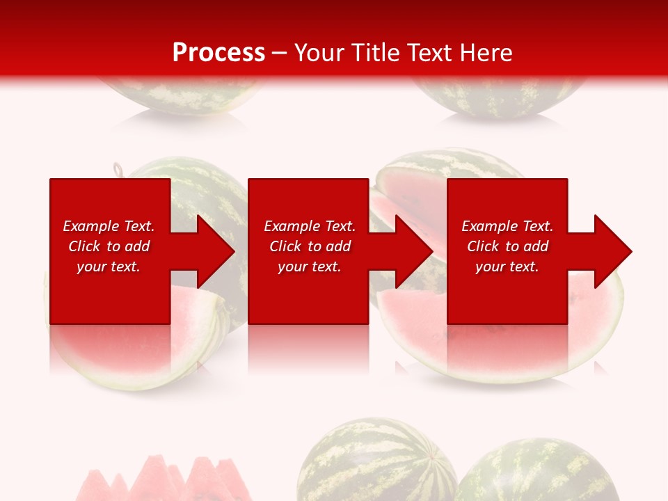 Melon Food Slice PowerPoint Template