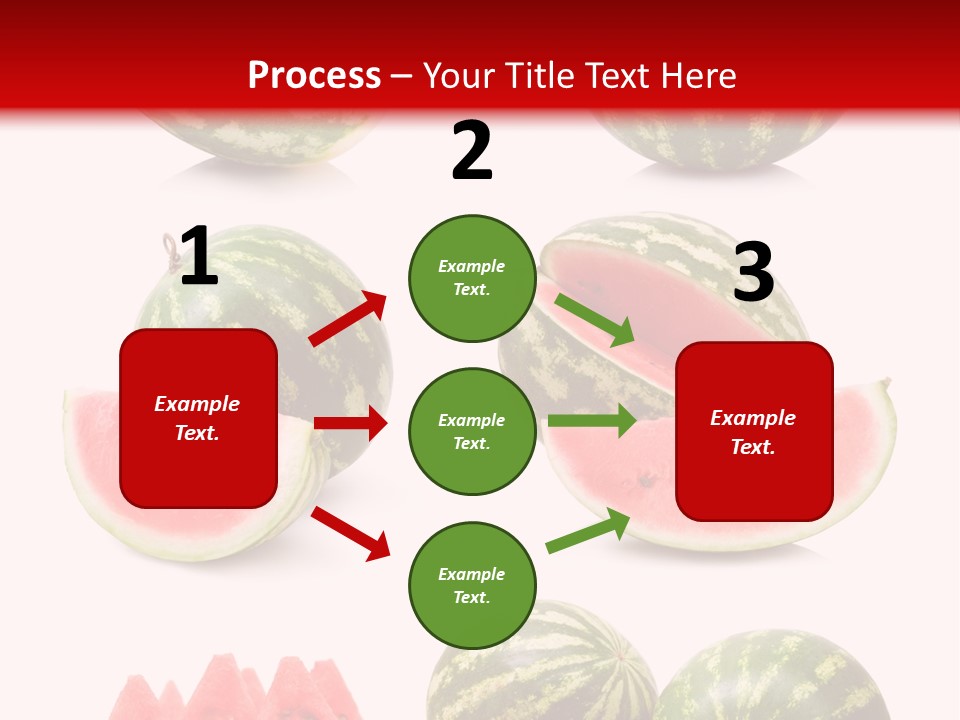 Melon Food Slice PowerPoint Template