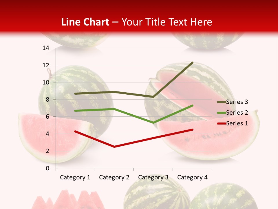 Melon Food Slice PowerPoint Template