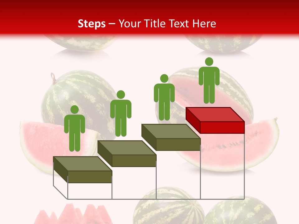Melon Food Slice PowerPoint Template