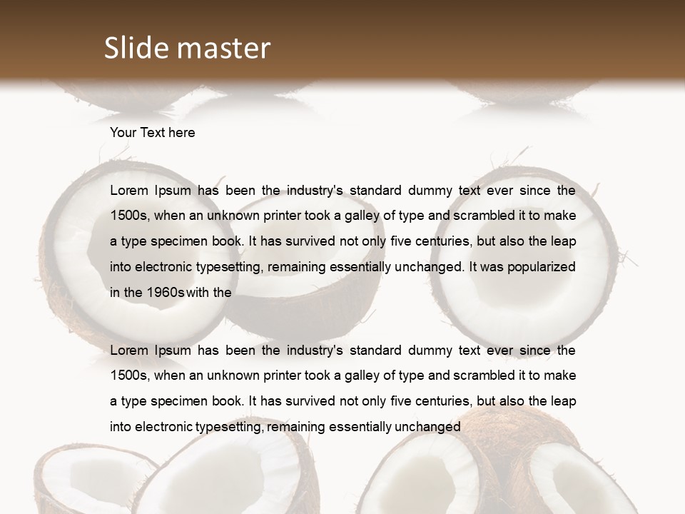 Photo Half Nature PowerPoint Template