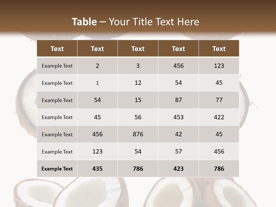 Photo Half Nature PowerPoint Template