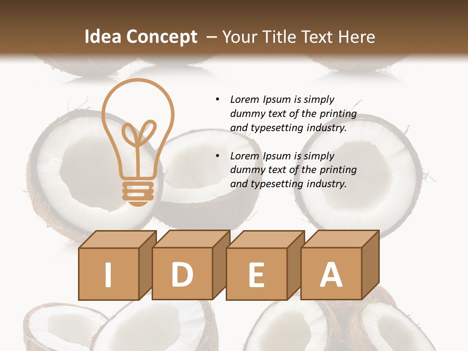 Photo Half Nature PowerPoint Template