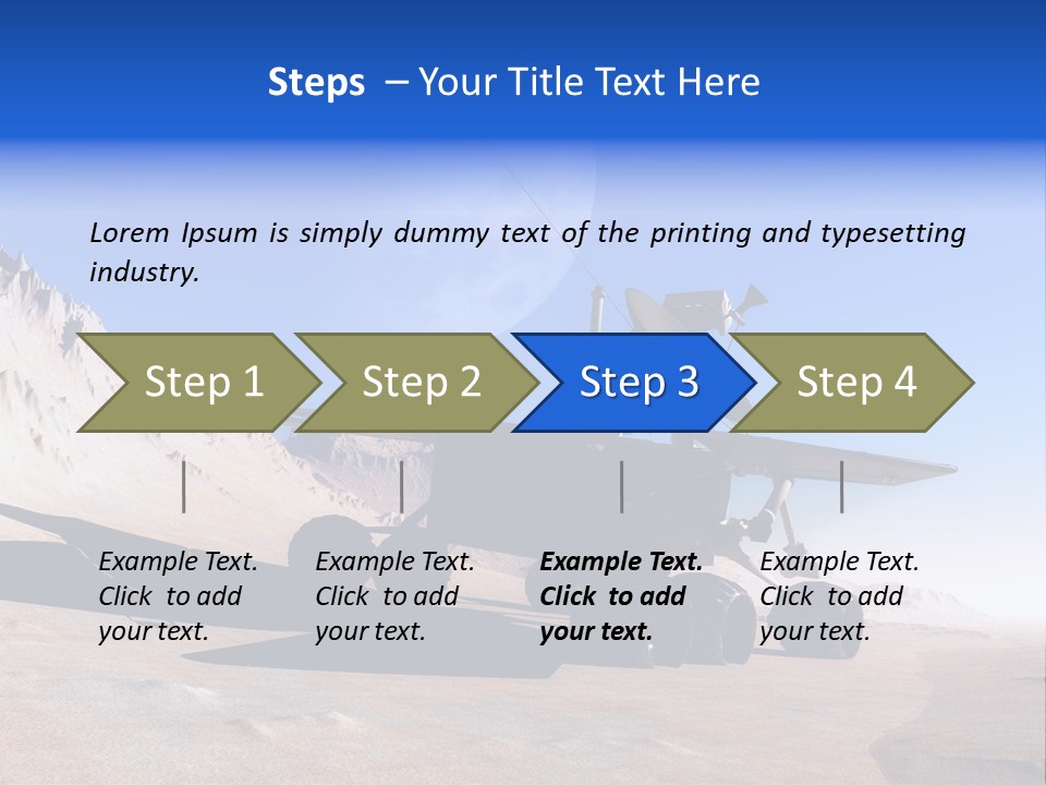Mars Rover PowerPoint Template