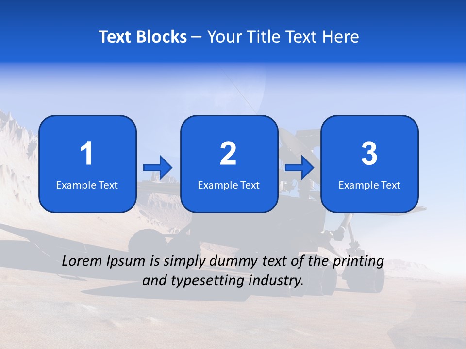 Mars Rover PowerPoint Template