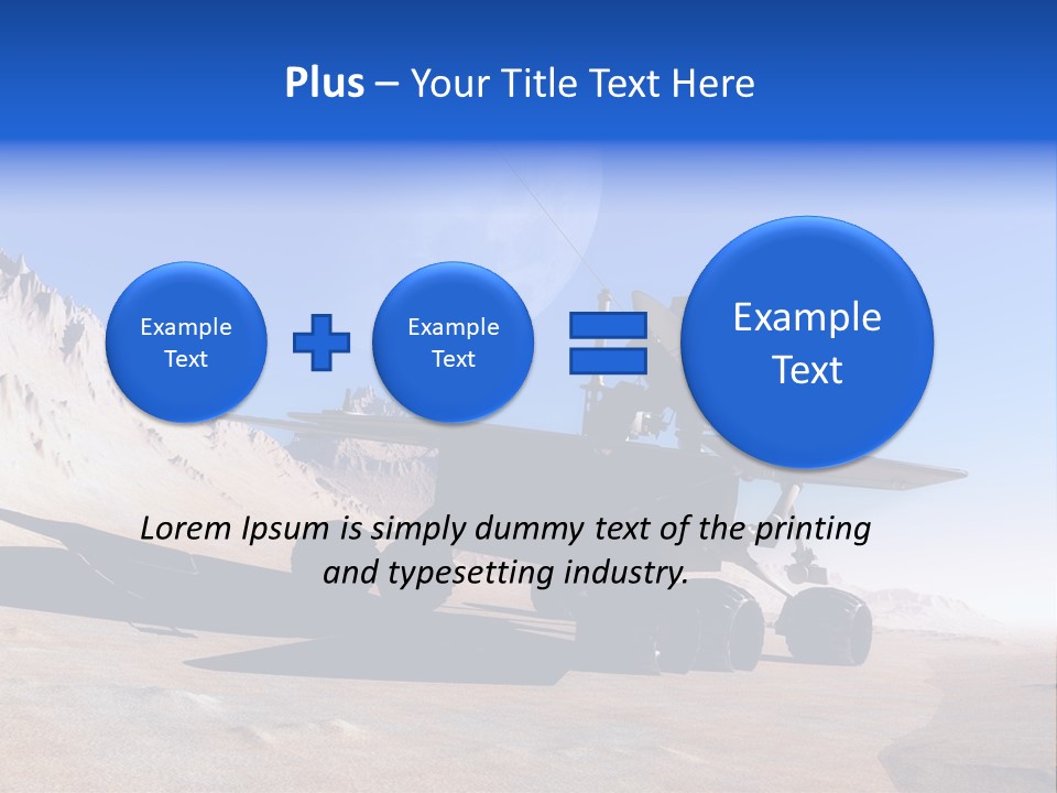 Mars Rover PowerPoint Template