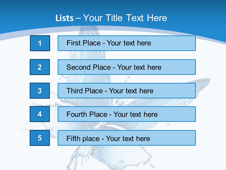Flow Light Fresh PowerPoint Template
