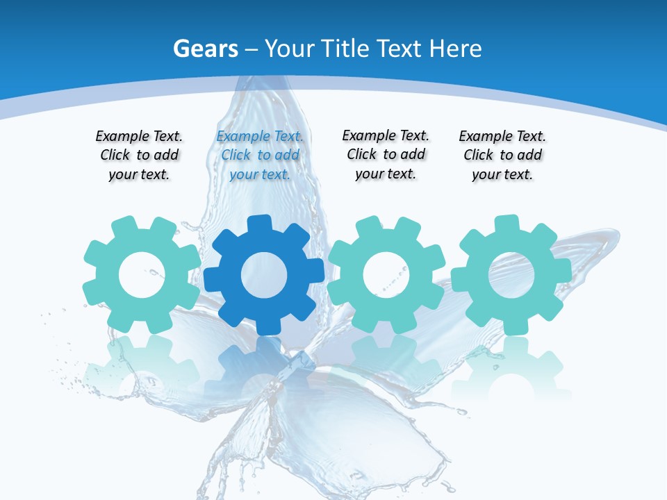 Flow Light Fresh PowerPoint Template