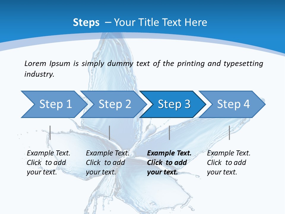 Flow Light Fresh PowerPoint Template