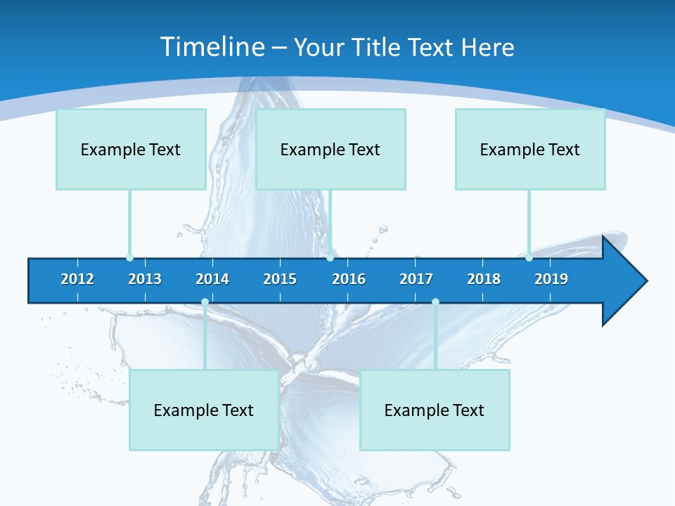 Flow Light Fresh PowerPoint Template