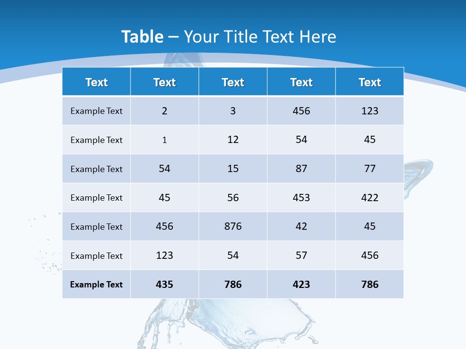 Flow Light Fresh PowerPoint Template