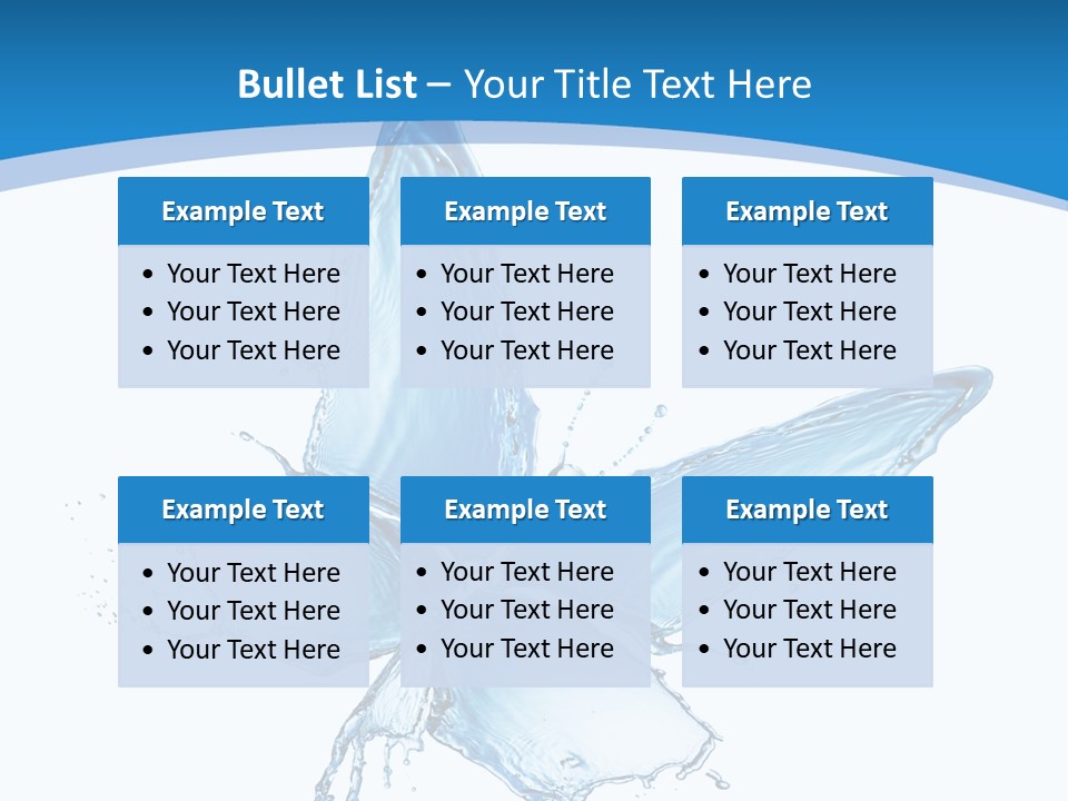 Flow Light Fresh PowerPoint Template