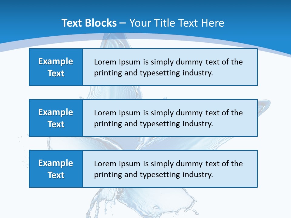Flow Light Fresh PowerPoint Template