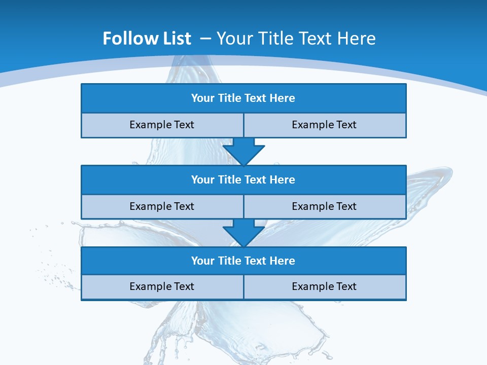 Flow Light Fresh PowerPoint Template
