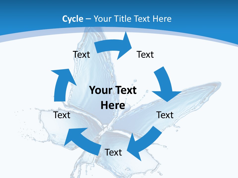 Flow Light Fresh PowerPoint Template