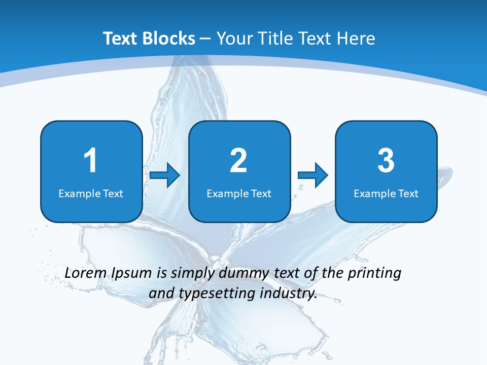 Flow Light Fresh PowerPoint Template