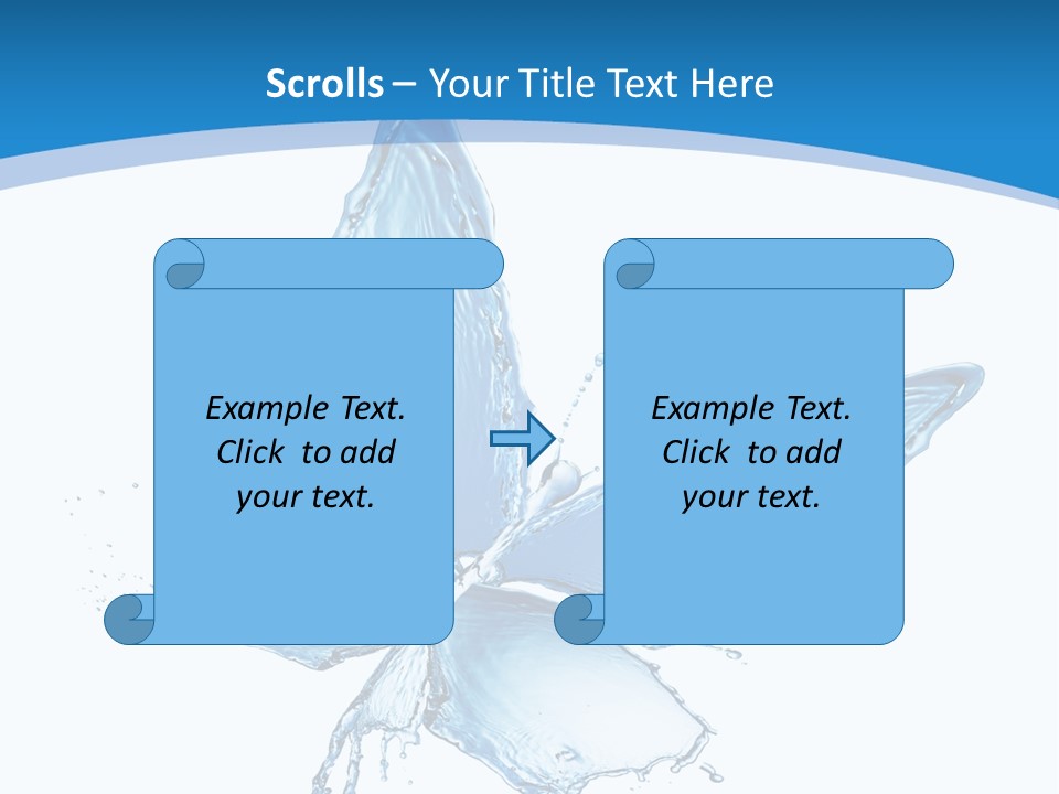 Flow Light Fresh PowerPoint Template