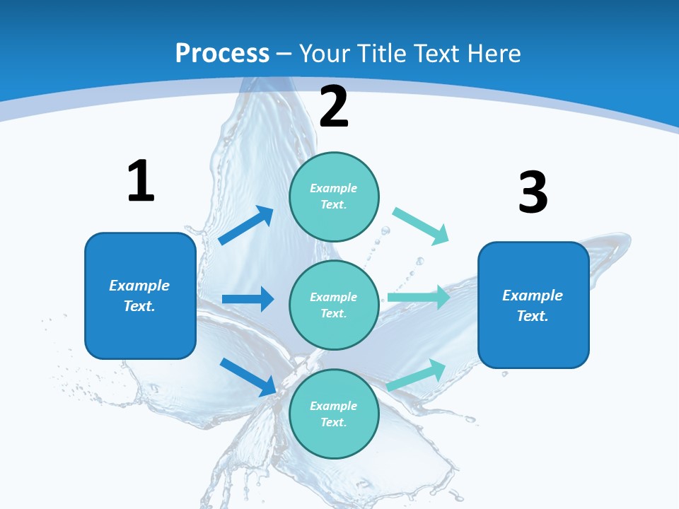 Flow Light Fresh PowerPoint Template