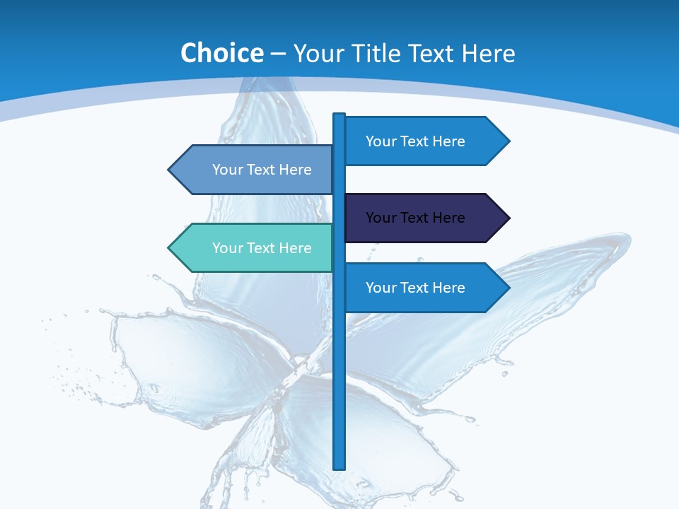 Flow Light Fresh PowerPoint Template