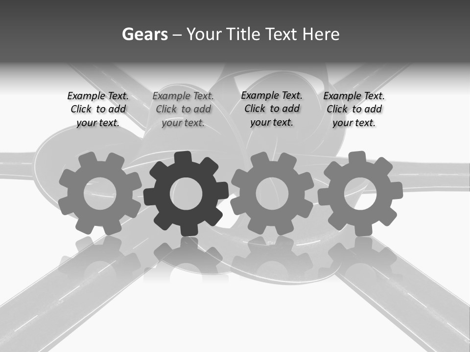 Metaphor Speed Crowded PowerPoint Template